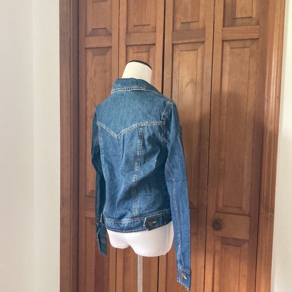 Bill Blass Jeans Denim Jacket, Size S - Picture 3 of 10